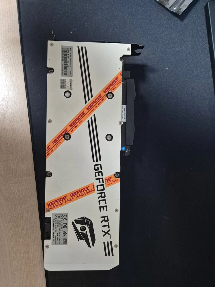 택포/ COLORFUL iGame 지포스 RTX 3060 Ultra OC D6 12GB White LHR 이미지