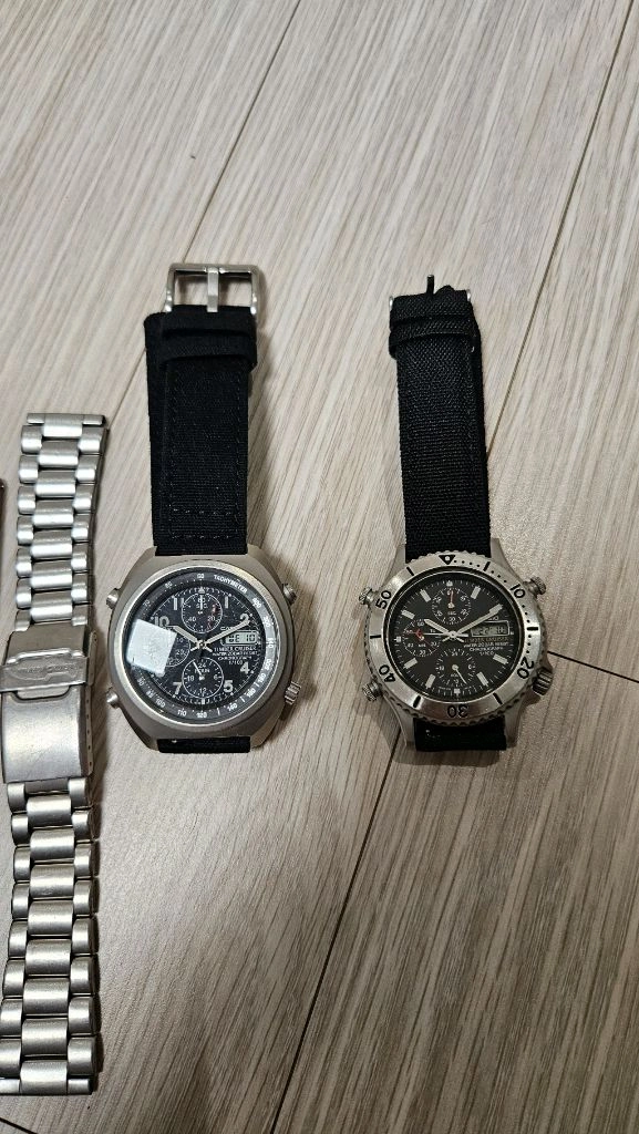카시오 빈티지 팀버쿠르져 2점 일괄 tic-100&tic-4 이미지