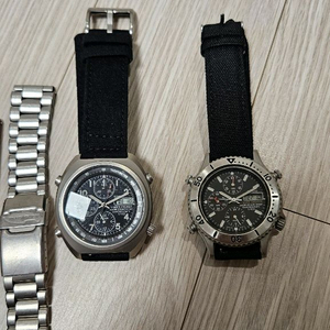 카시오 빈티지 팀버쿠르져 2점 일괄 tic-100&tic-4 이미지