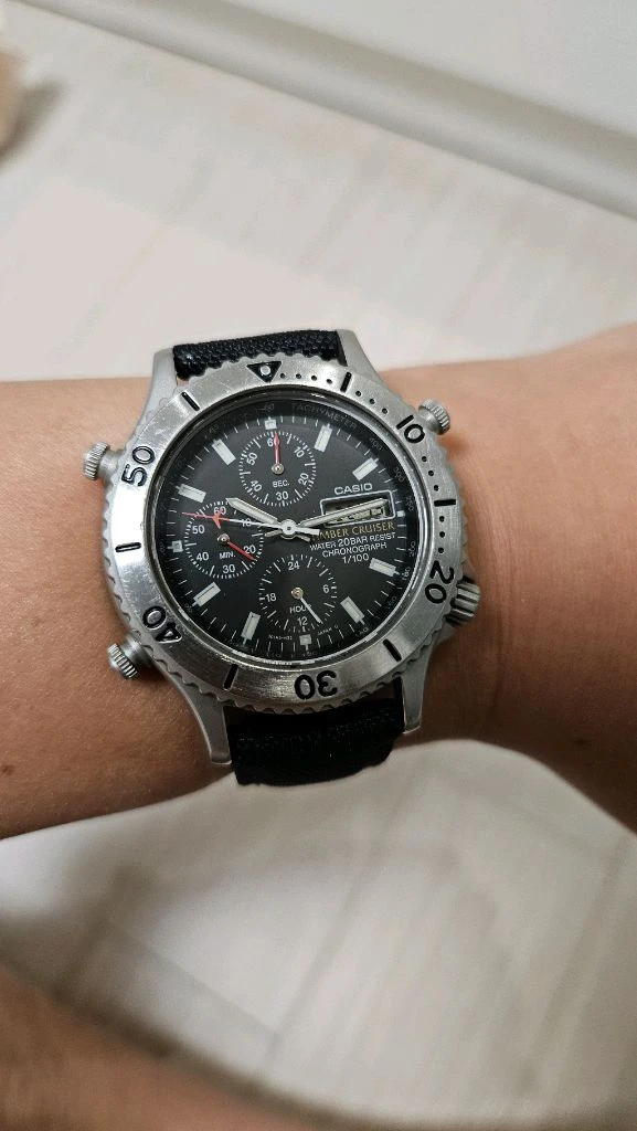 카시오 빈티지 팀버쿠르져 2점 일괄 tic-100&tic-4 이미지