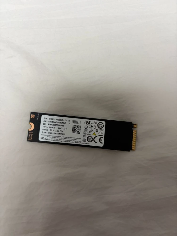 SK 하이닉스 P31 Gold M.2 SSD 500g 팝니다 이미지