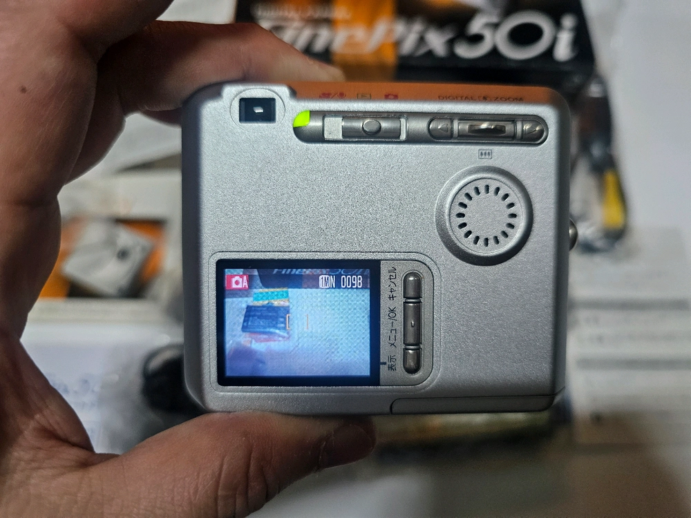 [박스0]후지 파인픽스 50i(올드디카) FUJI FinePix 50i (스마트미디어카드 포함) 이미지