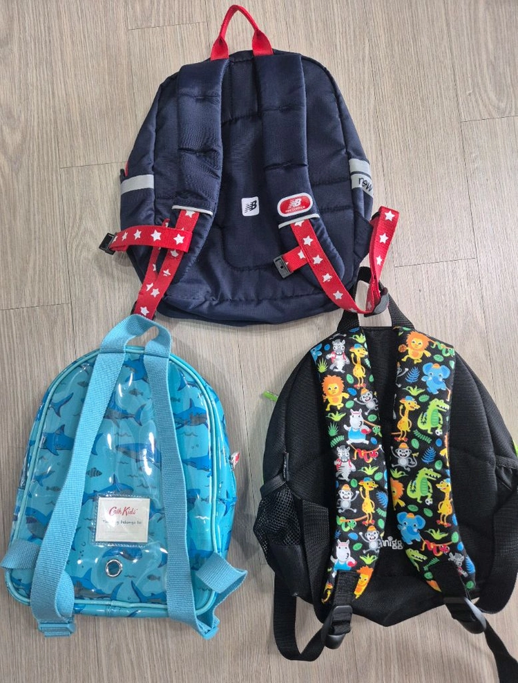 유아동 가방 백팩 3종 일괄 이미지