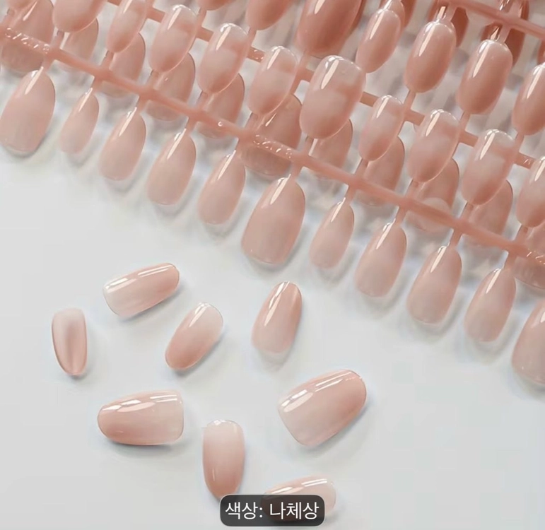 모던한 네일팁 세트 M/S 사이즈 총 60개 이미지