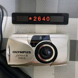 올림푸스 뮤 2 줌 80 필름카메라 파우치포함 이미지