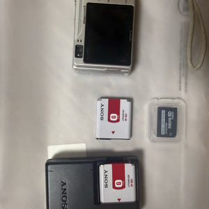소니 사이버샷 DSC-W80 실버 카메라 이미지