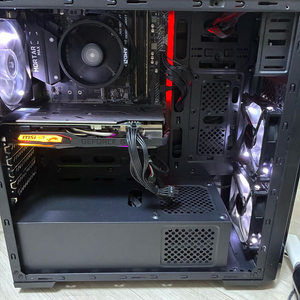 라이젠 5 3500X / GTX 1660 SUPER 게이밍 컴퓨터 본체 PC 이미지