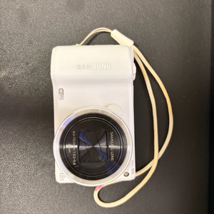 삼성 WB250F 화이트 디지털카메라 / 18배줌 빈티지 디카 풀구성 이미지