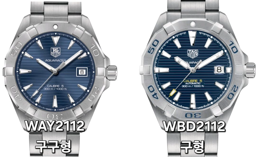 (인하)태그호이어 아쿠아레이서 300 오토 청판 41mm WBD2112(오버홀 완료) 이미지