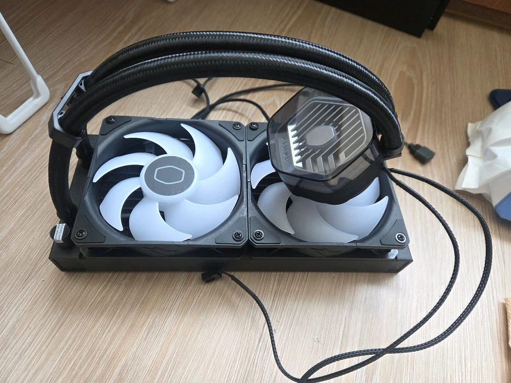쿨러마스터 MASTERLIQUID 240 ATMOS 수냉쿨러 이미지