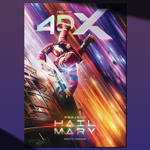 프로젝트 헤일메리 4DX 포스터 이미지