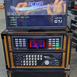 태진 노래방반주기 이동식세트 판매합니다 이미지