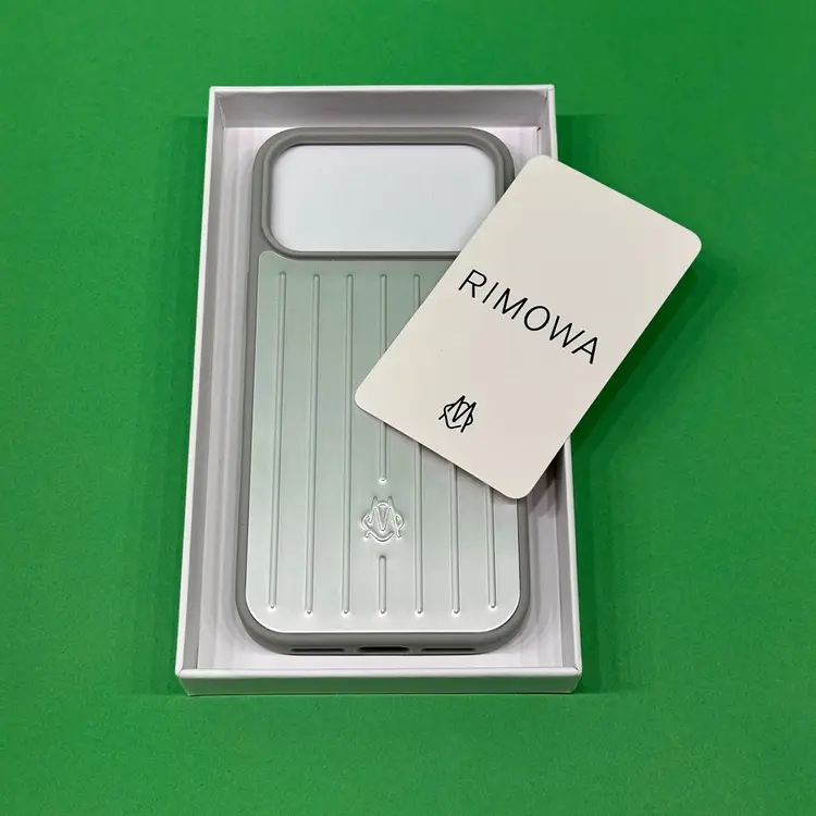 [당일발송] 리모와 iPhone 알루미늄 블랙 실버 핸드폰케이스 이미지