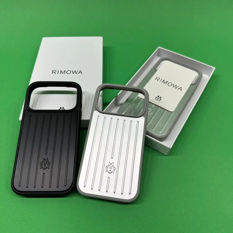 [당일발송] 리모와 iPhone 알루미늄 블랙 실버 핸드폰케이스 이미지