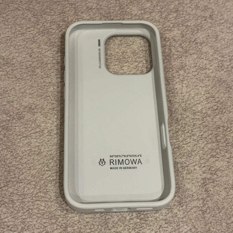 [당일발송] 리모와 iPhone 알루미늄 블랙 실버 핸드폰케이스 이미지