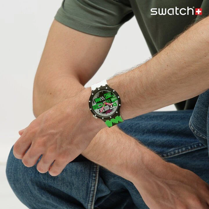 (미개봉/새상품)스와치 SWATCH 시계 LASHOUT 이미지