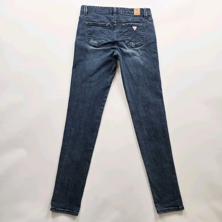 게스 청바지 스판 스키니진 워싱 데님 사이즈27 R6004 이미지