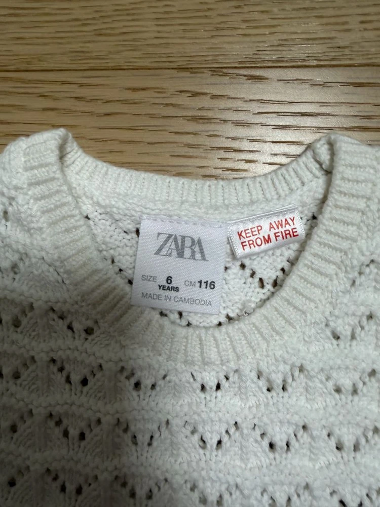 자라 키즈 나시 4종 일괄 6세 이미지