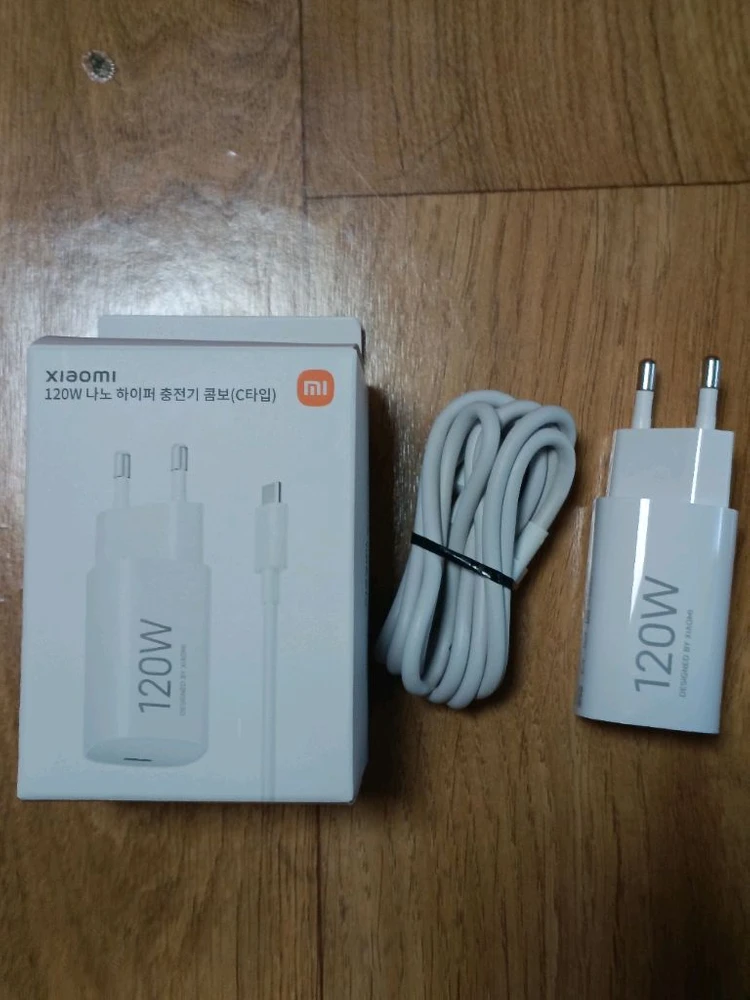 포코F7프로+120w충전기+레드미버즈7s+65w충전기 이미지