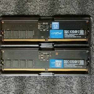 마이크론 크루셜 DDR5 5600 32GB(16GBx2) 대원유통정품 이미지