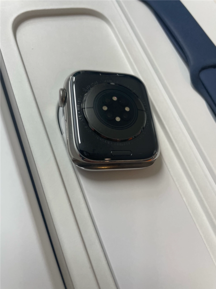 애플워치8스테인리스 45mm 실버 S급 이미지