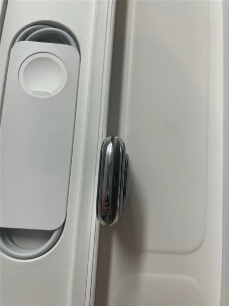 애플워치8스테인리스 45mm 실버 S급 이미지