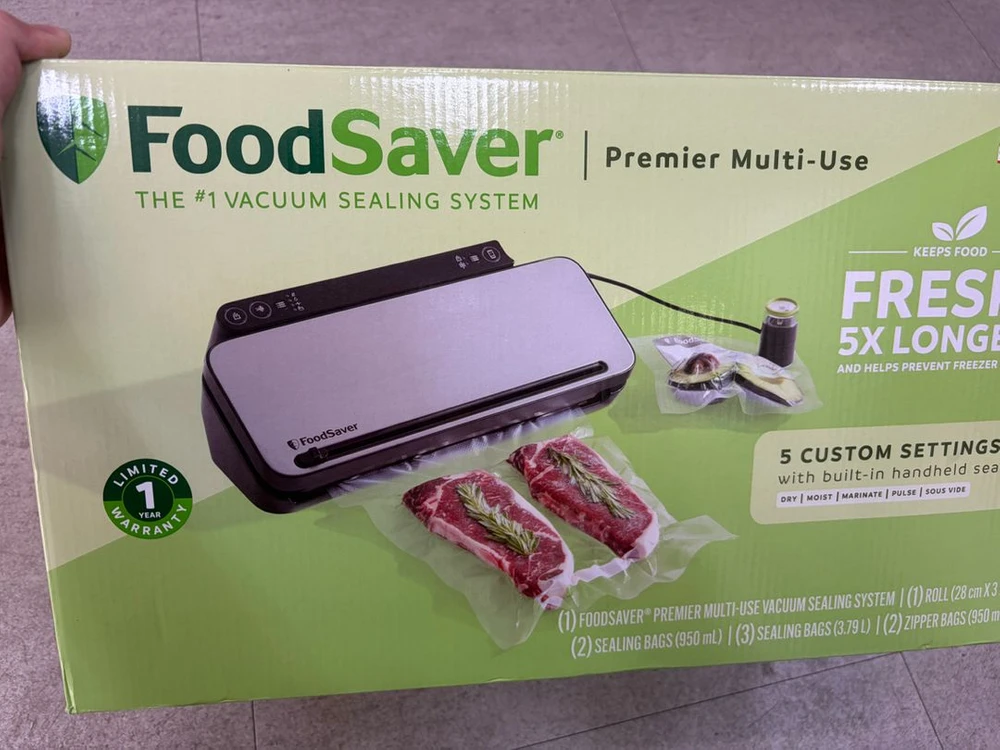 푸드세이버 Premier Multi-Use 진공포장기 새상품 이미지