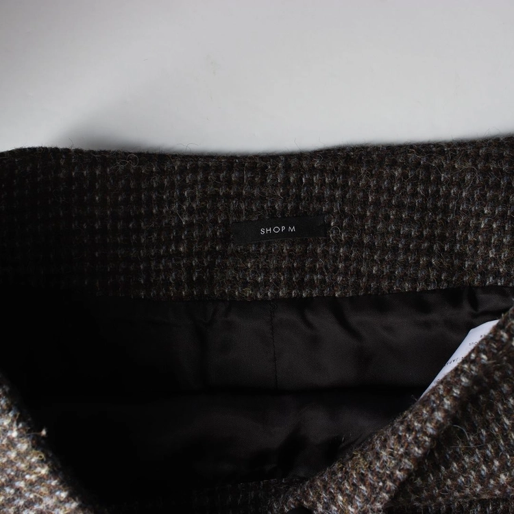 샵엠 shop m 메리노 울 알파카 블렌드 스커트 이미지