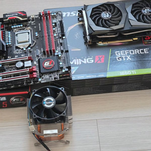 i5-6600k, z170mx, gtx1660ti 이미지