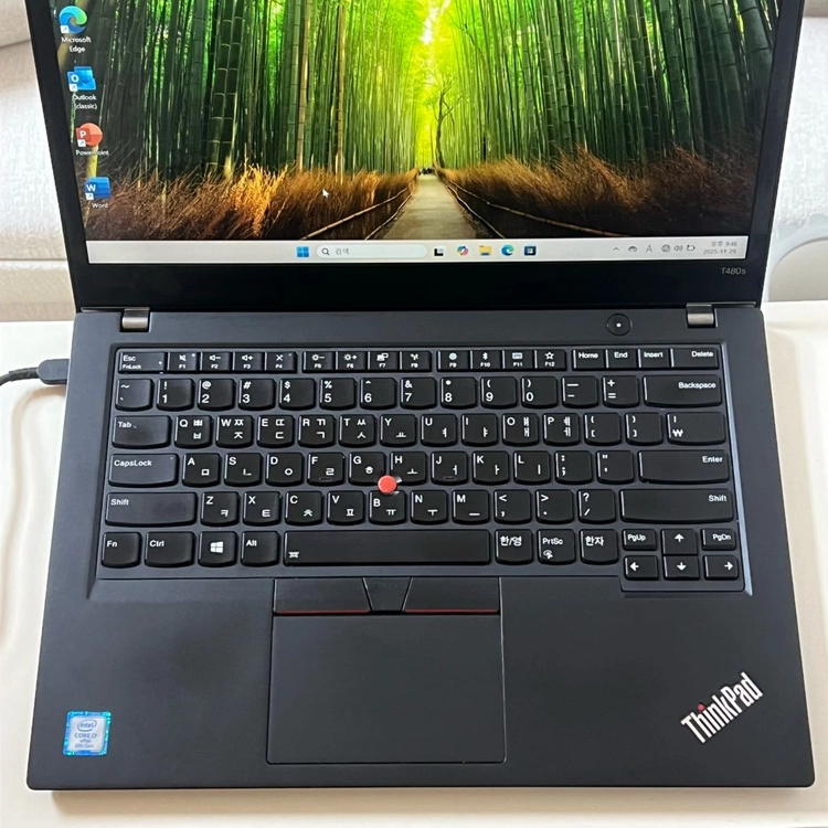 레노버 T480S 노트북 i7-8650U 이미지