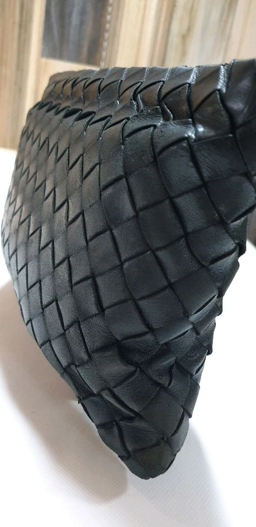 보테가베네타 인트레치아토 클러치 블랙 이미지