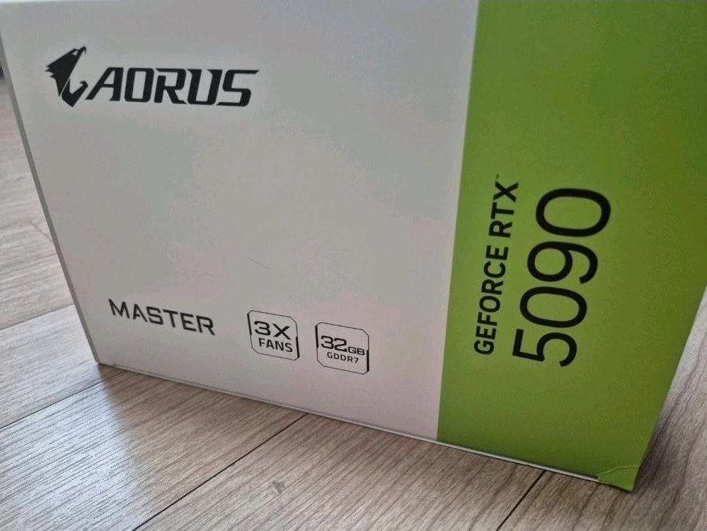 [GIGABYTE] AORUS 지포스 RTX 5090 MASTER ICE D7 32GB 이미지