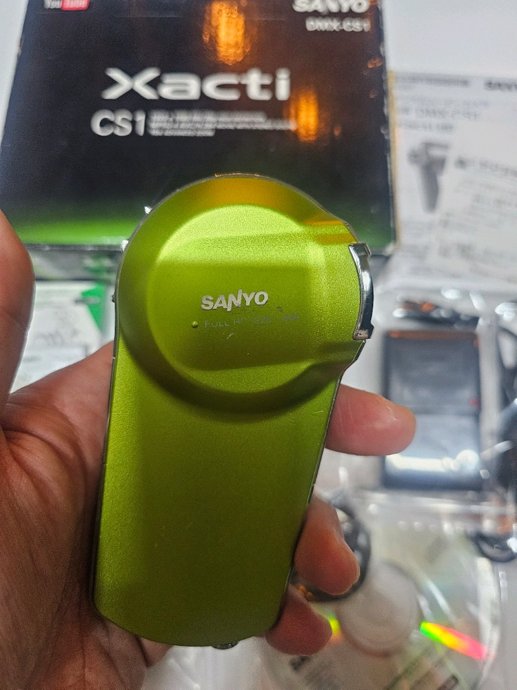 [박스0]산요 작티 CS1 올드디카(캠코더) SANYO Xacti CS1 이미지