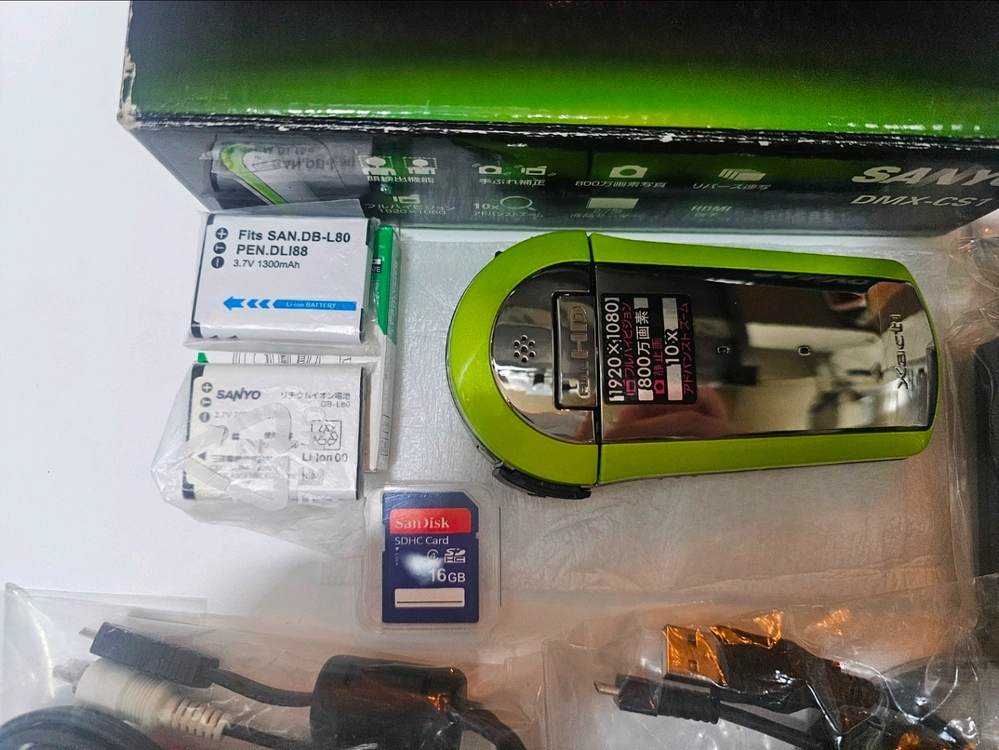 [박스0]산요 작티 CS1 올드디카(캠코더) SANYO Xacti CS1 이미지