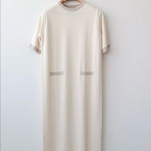 리앙쥬 블룸 니트 원피스 아이보리 이미지