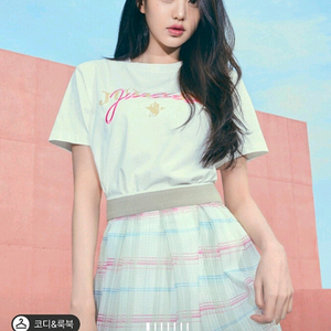 SJSJ 레터링 티셔츠 화이트 랑방 타임 마인 더캐시미어 시스템 오브제 이미지