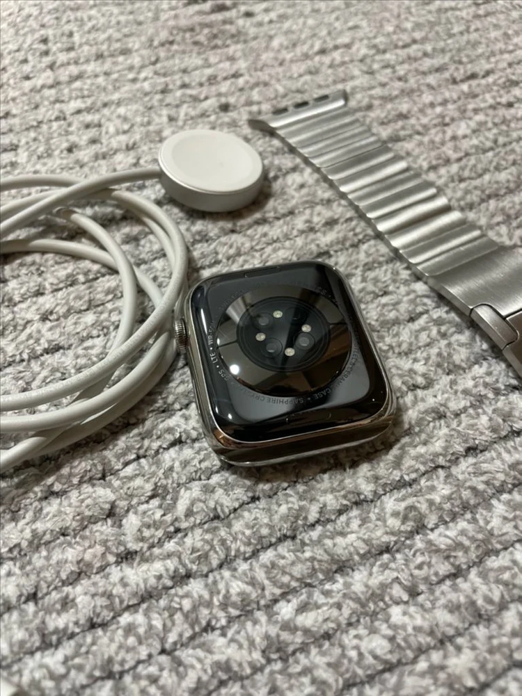 애플워치7에르메스 45mm 실버 S급 이미지