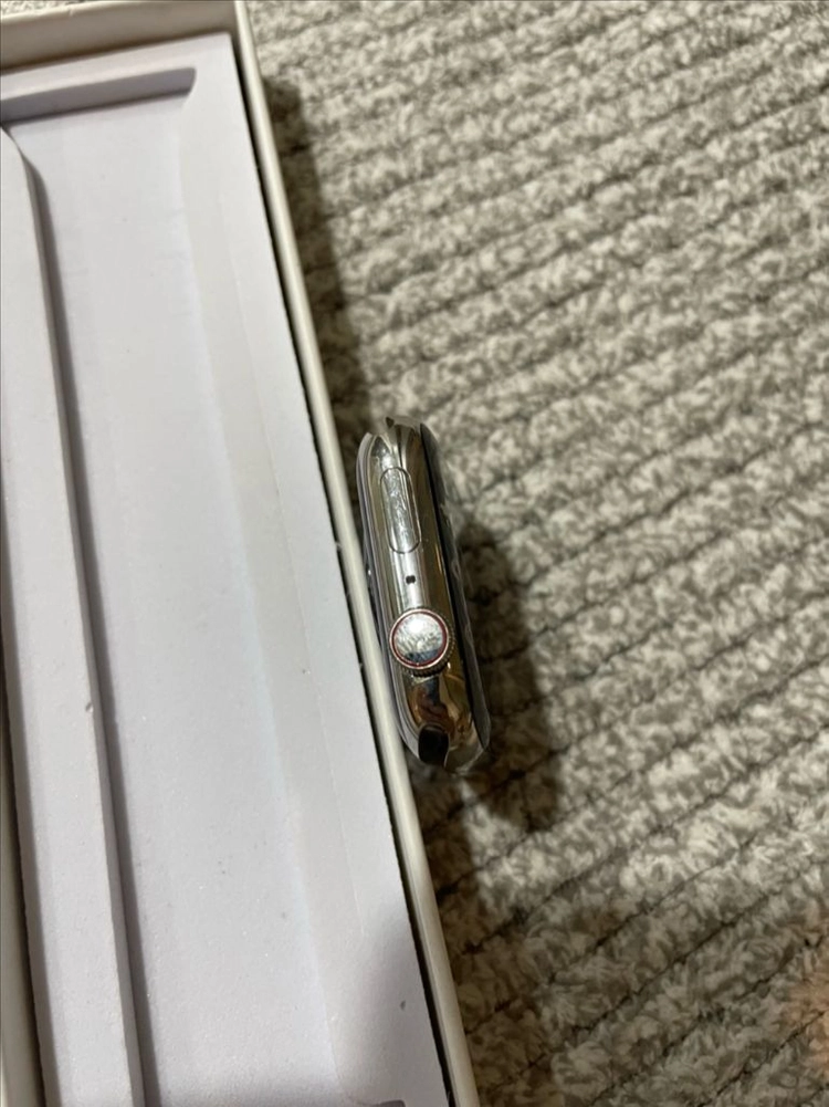 애플워치7에르메스 45mm 실버 S급 이미지