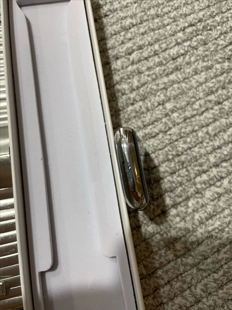 애플워치7에르메스 45mm 실버 S급 이미지