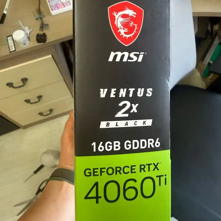 msi ventus 2x RTX 4060 Ti 16g 그래픽카드 이미지
