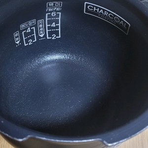 쿠첸 6인용 밥솥 내솥 챠콜코팅 이미지