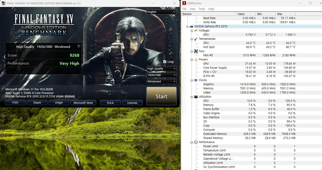 msi rtx 2070 ventus gp 8g 그래픽카드 팝니다. 이미지