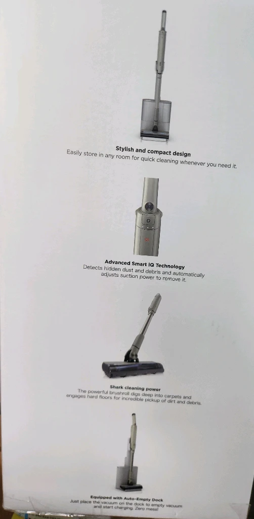 샤크 에보파워시스템 FIT+ 무선 스틱 청소기 LC152KRIV 모델이에요 이미지