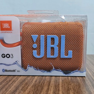 JBL GO3 블루투스 스피커 오렌지 미개봉 이미지
