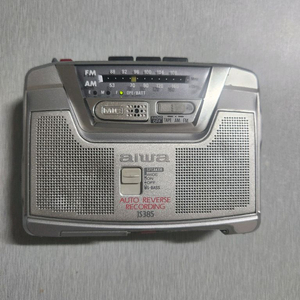 아이와 HS-JS385 카세트 라디오 외부스피커장착 이미지