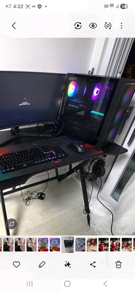 AMD 라이젠7 7800X3D RTX 5070 Ti 게이밍 PC 이미지