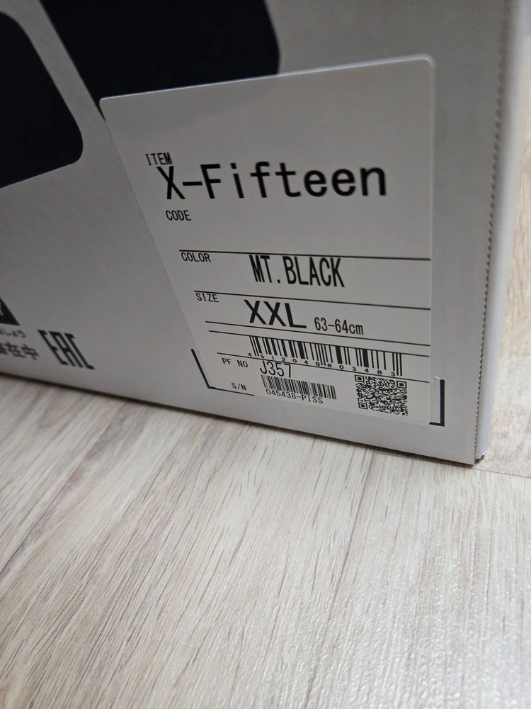 쇼에이 SHOEI / X-FIFTEEN 헬멧 이미지
