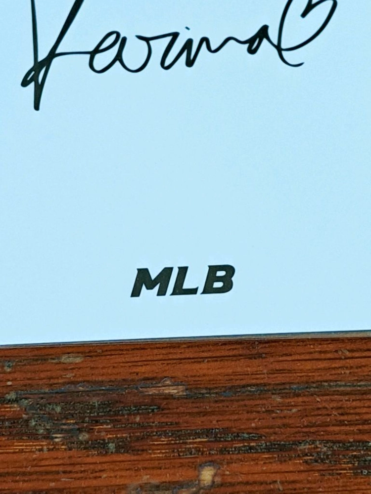 MLB 에스파 카리나 2026 신상 한정판 포토카드 (라이트 그레이 버전) 판매 이미지