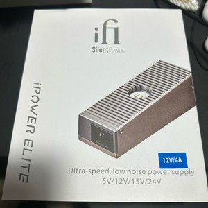 ifi 파워엘리트 12V/4A 파워서플라이 ifi ipower elite 이미지