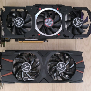 컬러풀 IGAME GTX1060 6GB 그래픽가드 2대 일괄 및 각개 가능 이미지